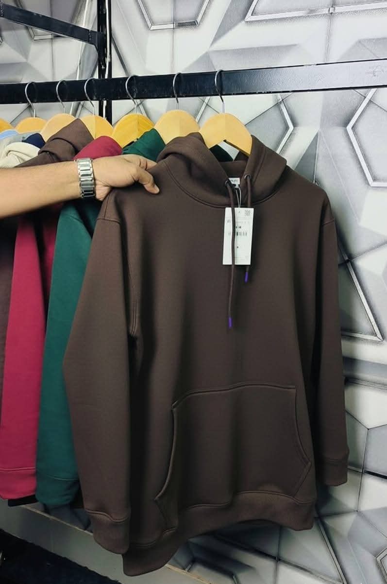 Premium Quality Winter Hoodie (Chocolate) for Men