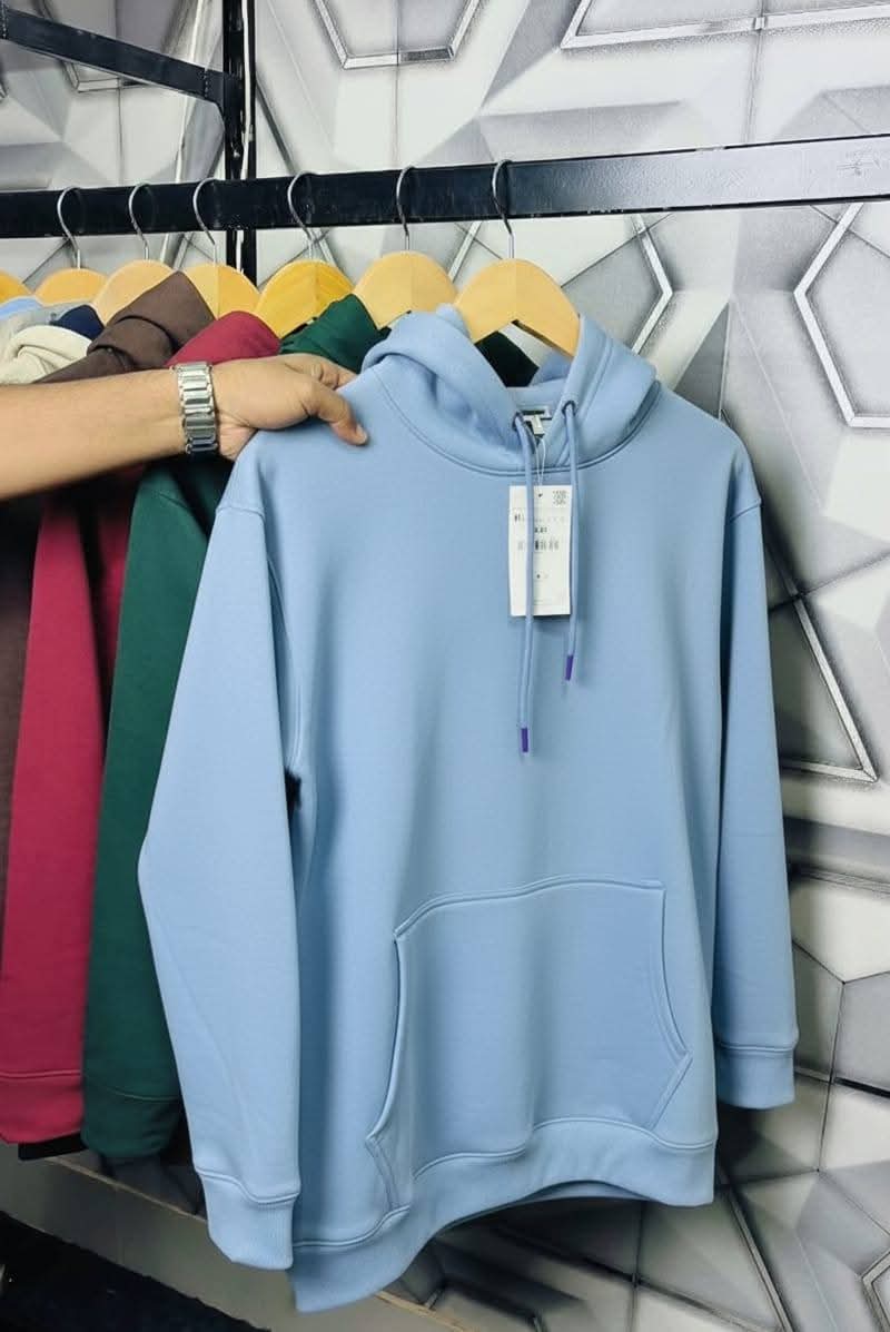 Premium Quality Winter Hoodie (Blue) for Men